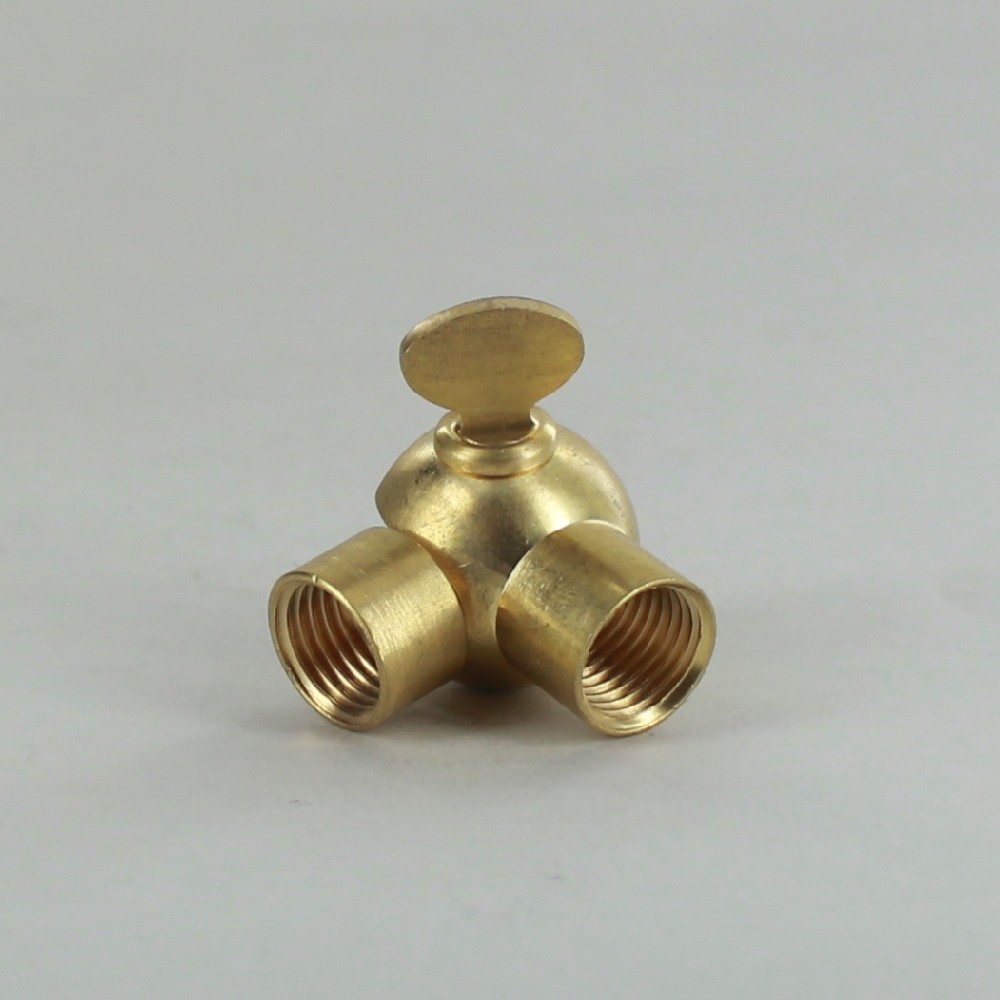 1/4ips Female Threaded Adjustable Brass Swivel with Wing Nut Adjustment - Unfinished Brass Questions & Answers