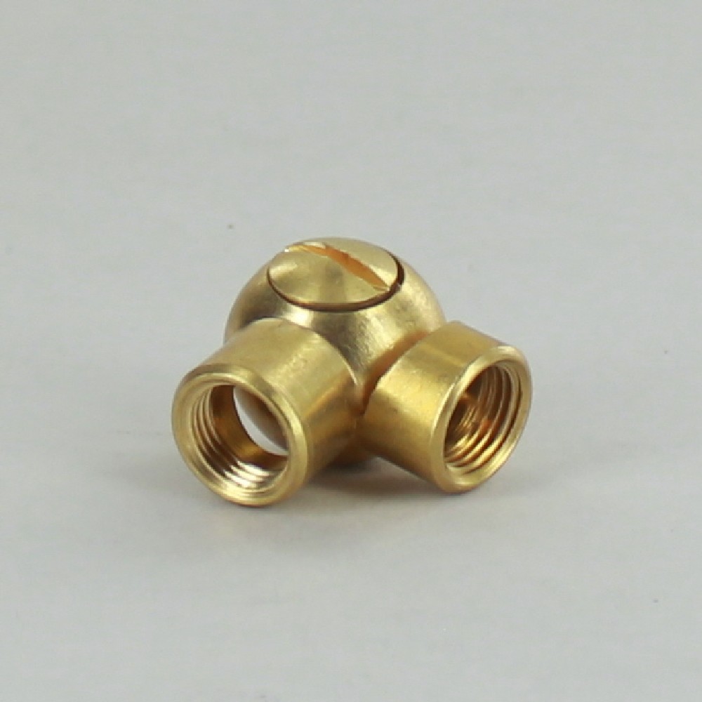 1/8ips Female Threaded Adjustable Friction Swivel - Unfinished Brass Questions & Answers