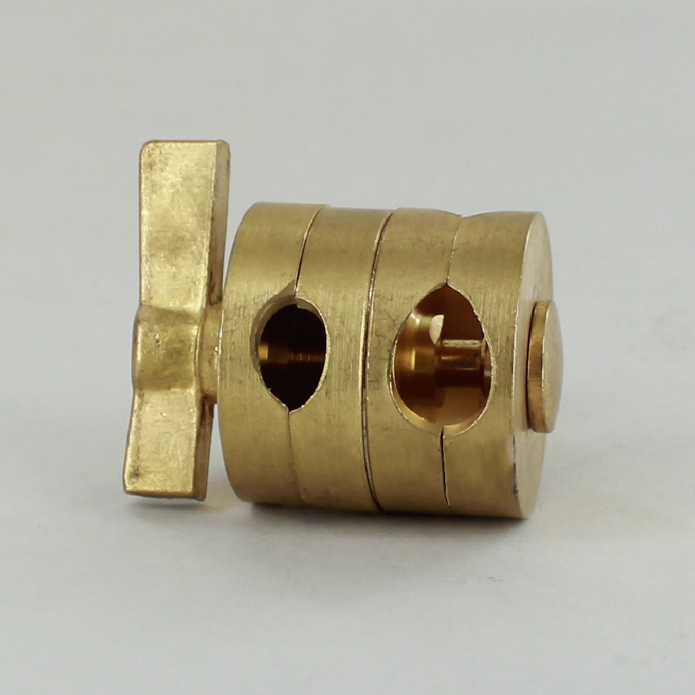 1/8ips. X 1/4ips. Unfinished Brass Clutch Swivel Set Questions & Answers