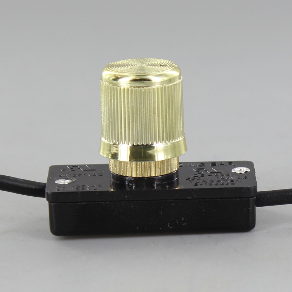 3/8in Shank Hi-Low Rotary Switch with Push On Brass Plated Knob Questions & Answers