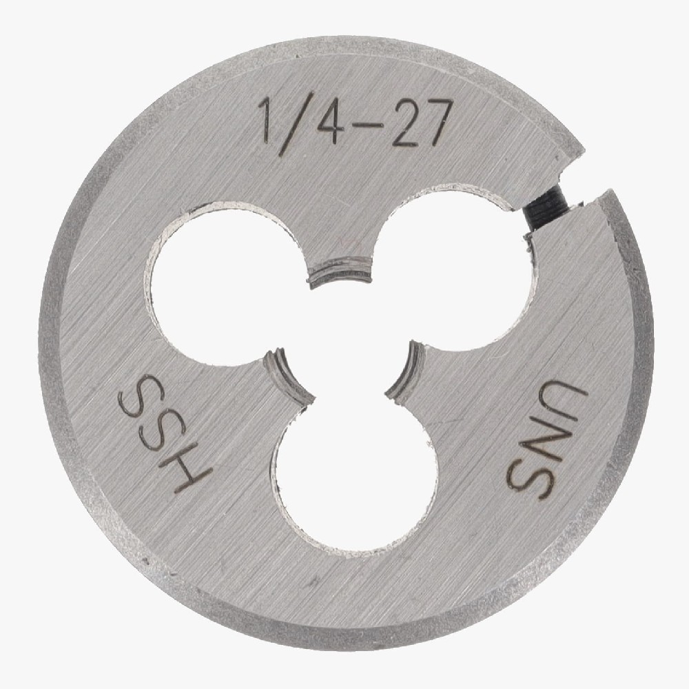 1/4-27 - 1in OD HS Round Die Questions & Answers