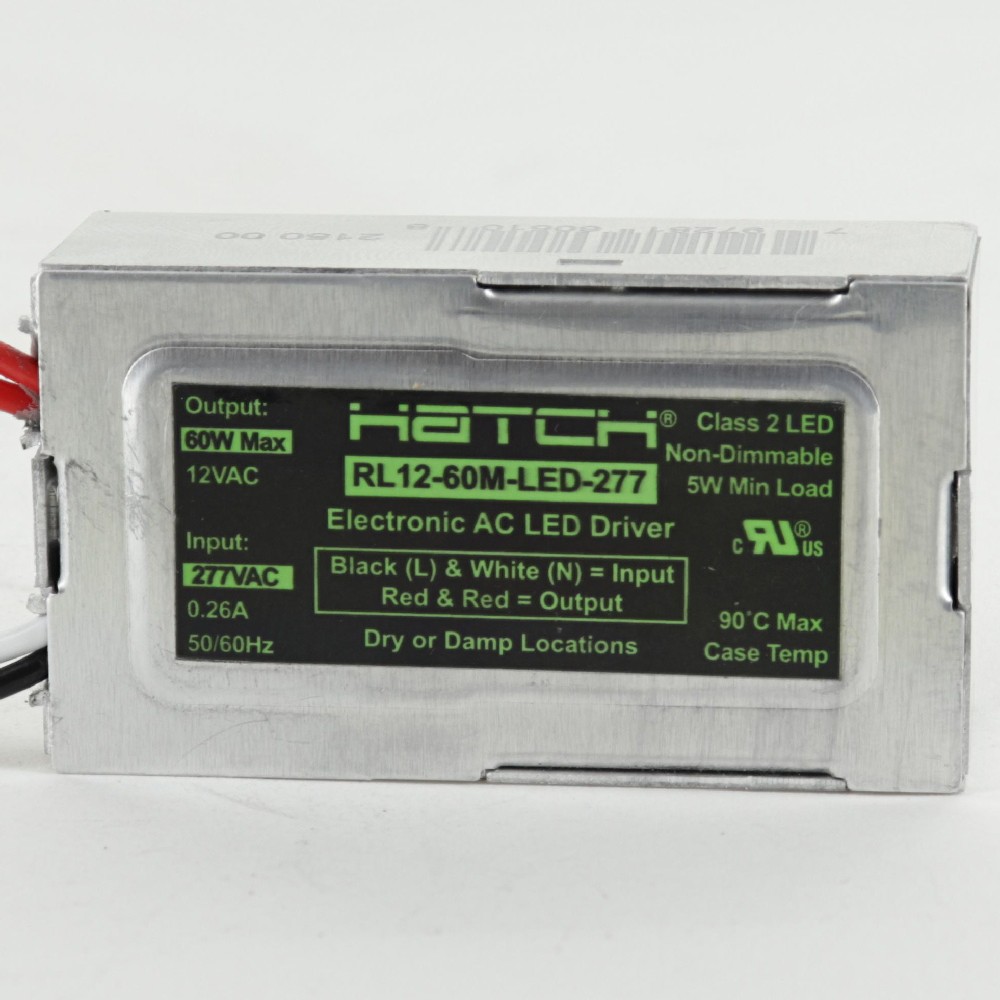 277 Volt input 12 Volt Output - 60 Watt A/C, LED Driver Questions & Answers