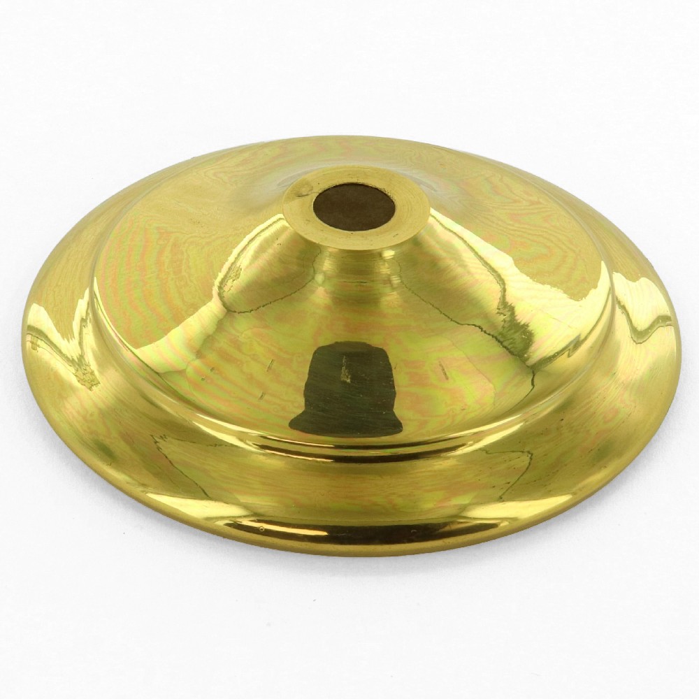 3-1/2in. Polished Brass Finish Spun Vase Cap Questions & Answers