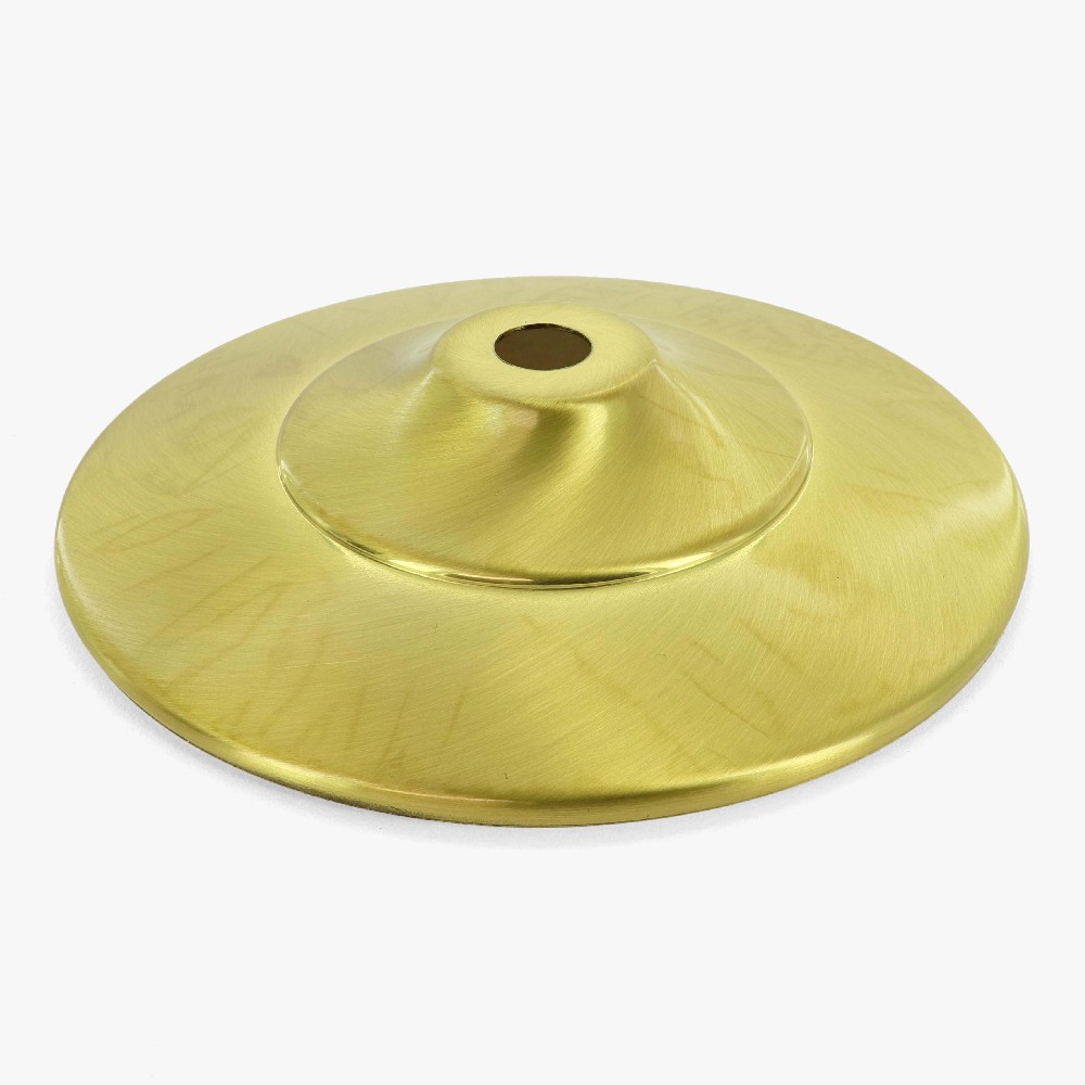 4-1/2in. Satin Brass Finish Spun Vase Cap Questions & Answers