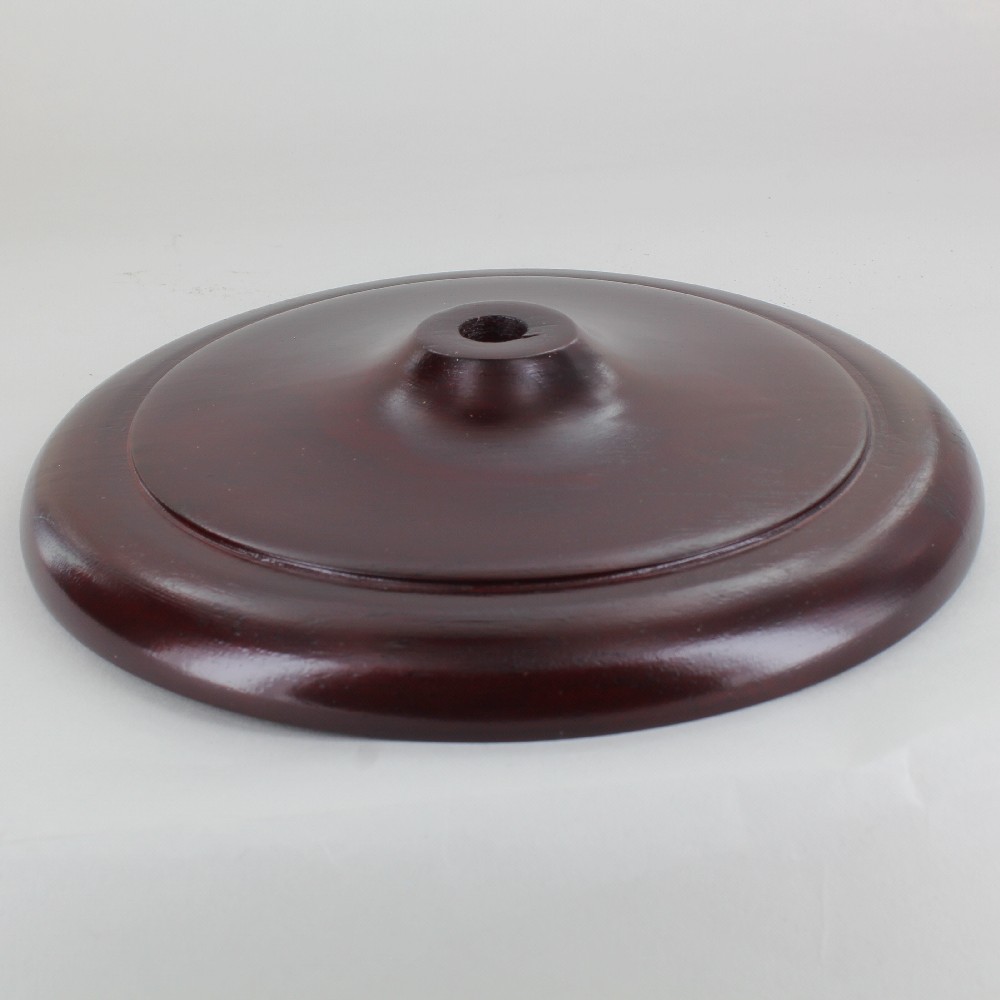 7in. Mahogany Wooden Vase Cap with 1/8ips. Slip Hole Questions & Answers