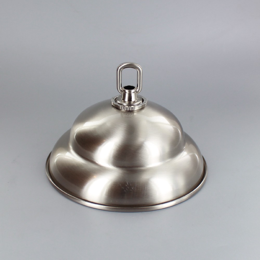 1-1/16in Center Hole - Modern Dome Canopy Kit - Brushed Nickel Finish Questions & Answers