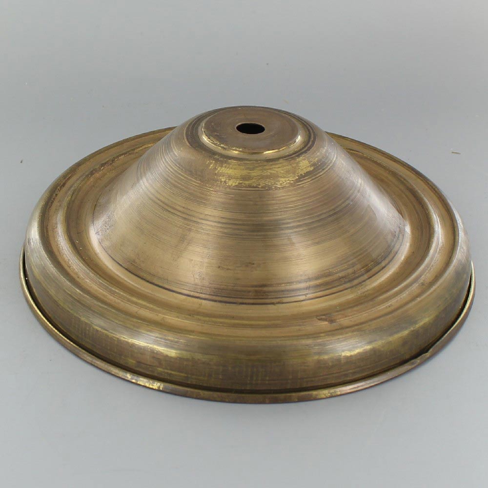 1/8ips Center Hole - Deep Spun Canopy - Unfinished Brass Questions & Answers