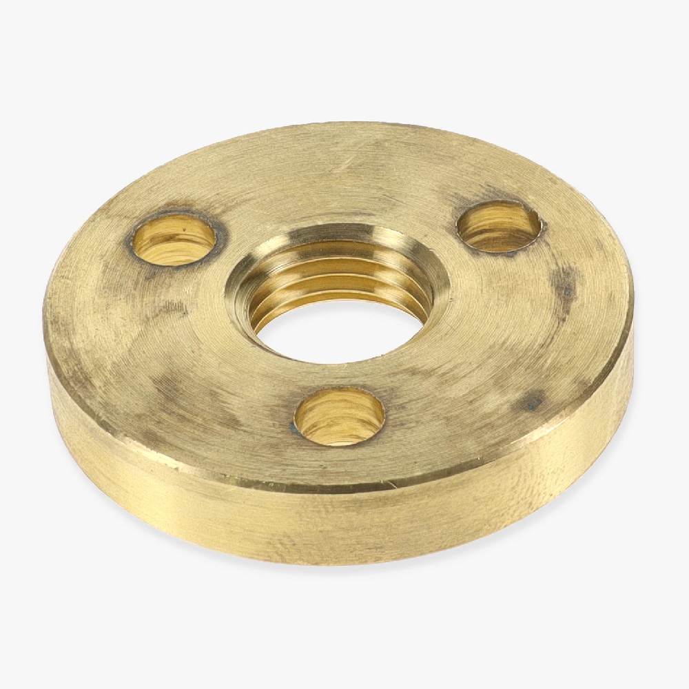 1/4ips Threaded 1-1/2in Diameter Turned Solid Brass Heavy Duty Flange Questions & Answers