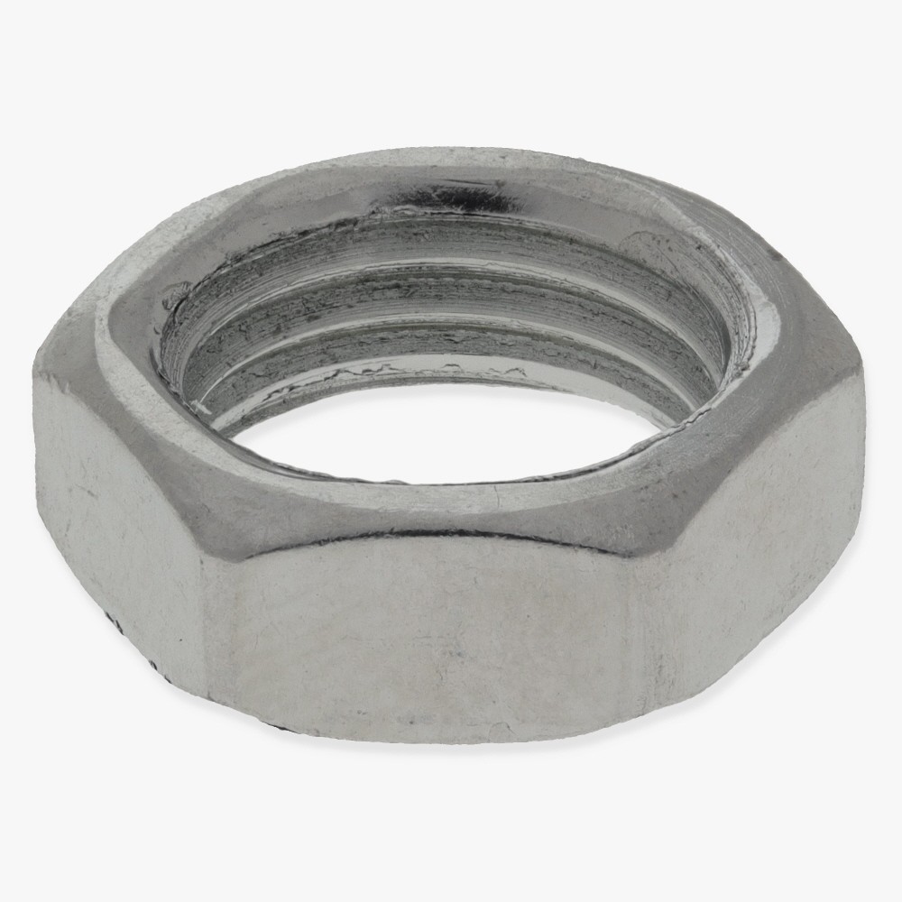 1/4ips - 3/4in Diameter x 1/4in H - Heavy Duty Steel Hex Head Nut - White Zinc Plated Questions & Answers