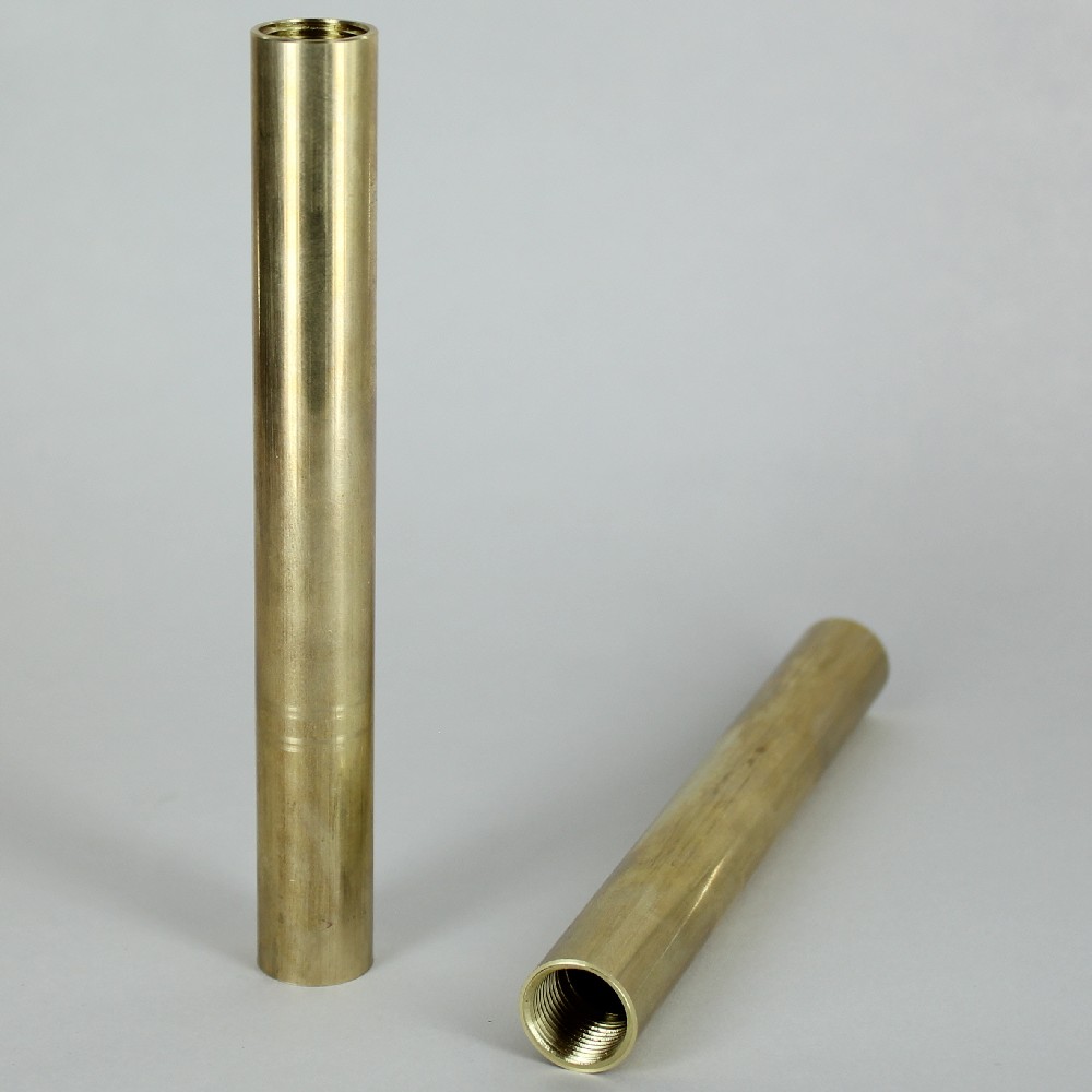 6in Long - 3/8ips Female Threaded Pipe with 5/8in Deep Thread On Both Ends - Unfinished Brass Questions & Answers