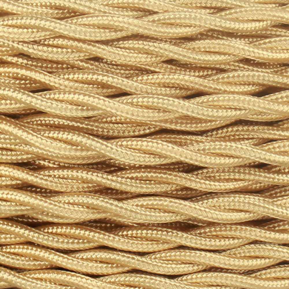 18/2 Twisted Natural Gold Rayon Covered Wire Questions & Answers