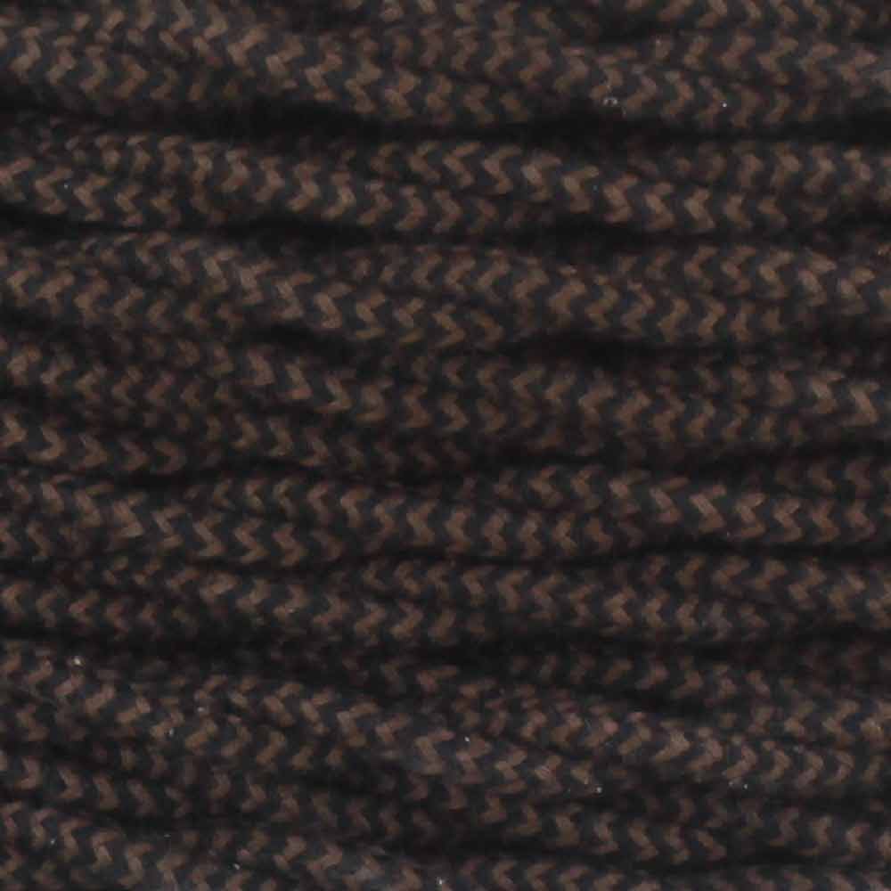 18/2 Twisted Black/Brown Zig-Zag Pattern Cotton Cloth Covered Wire Questions & Answers