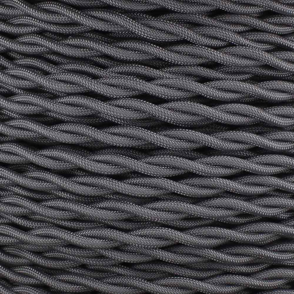 18/2 AWG SPT-1 Type - Gray - UL Recognized Cloth Covered Twisted Wire. Questions & Answers