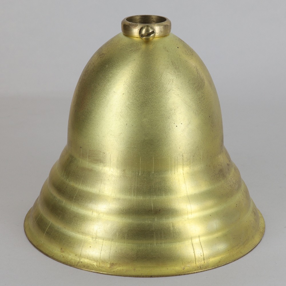 3/4in Slip - Spun Deep Bell with Rings Canopy - Unfinished Brass Questions & Answers