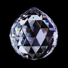 50mm. Strass Cut Crystal Ball with Pin Hole Questions & Answers