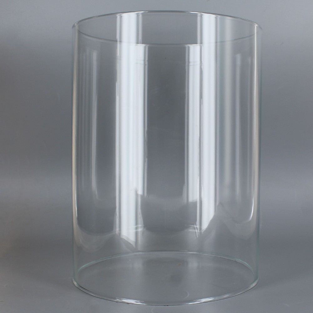 Can the glass cylinder be cut in half? I need 6" tall and 6" diameter