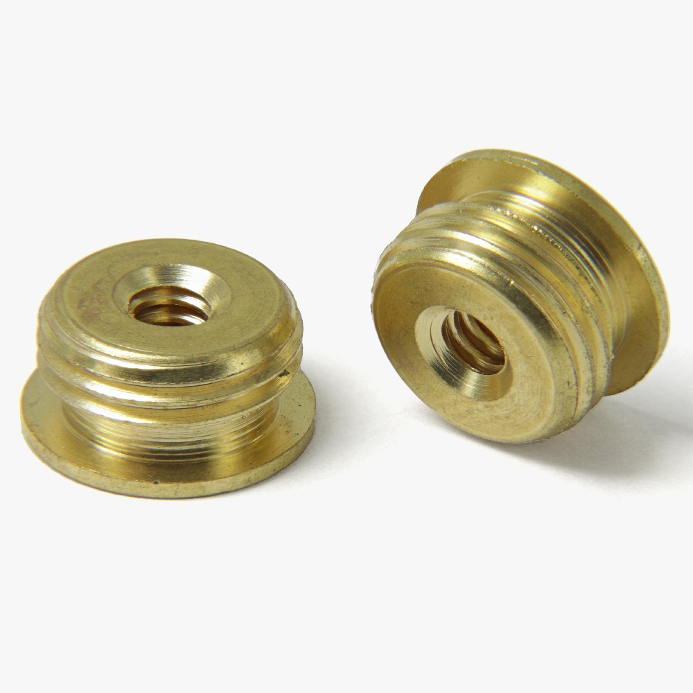 6/32 Female X 1/8ips. Male Thread Reducer with Shoulder - Unfinished Brass Questions & Answers