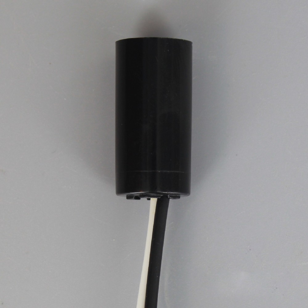 E-12 Base Black Phenolic Socket Insert with 22in Long Wire Leads Questions & Answers