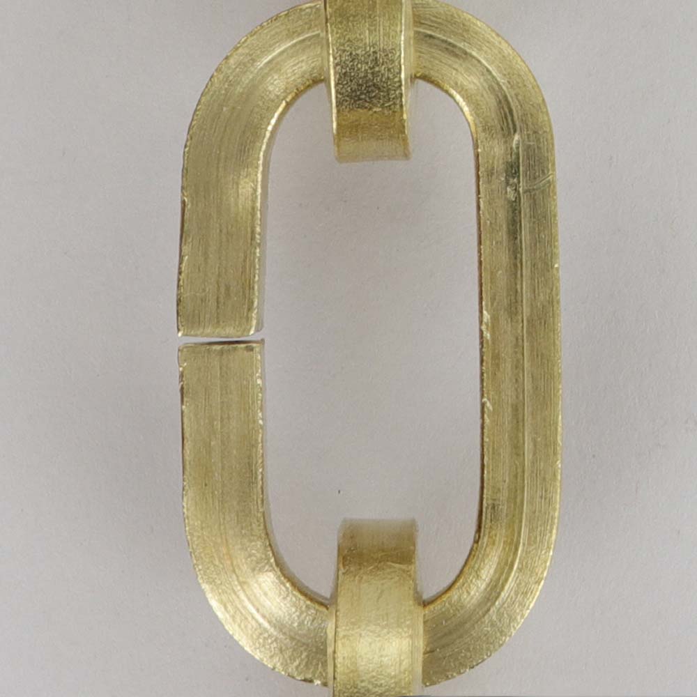 1/4in Thick Brass Square Rod Link Chain - Unfinished Brass Questions & Answers