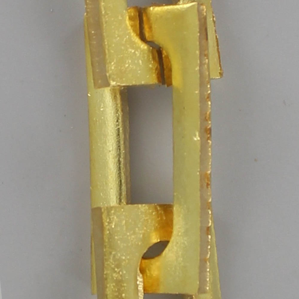 3/16in. Thick Rectangle Shaped Solid Brass Lamp Chain - Unfinished Brass Questions & Answers