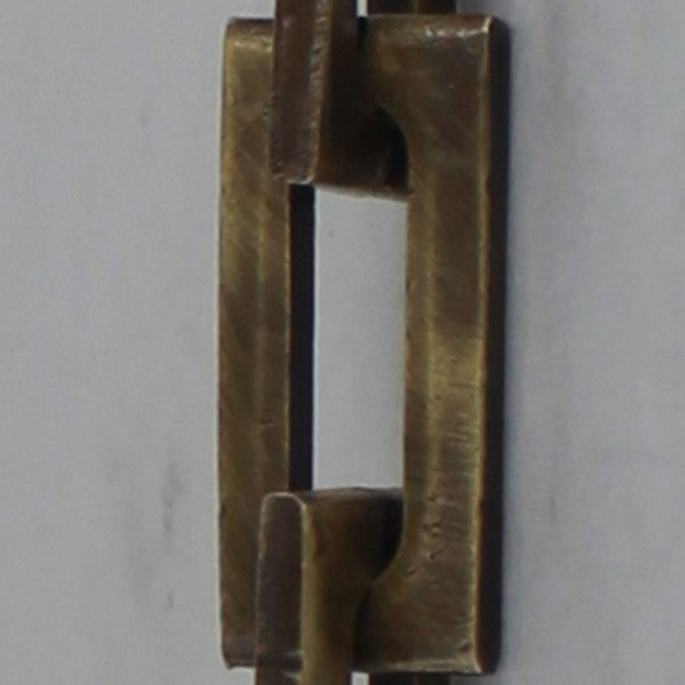 3/16in. Thick Rectangle Shaped Solid Brass Lamp Chain - Antique Brass Finish Questions & Answers