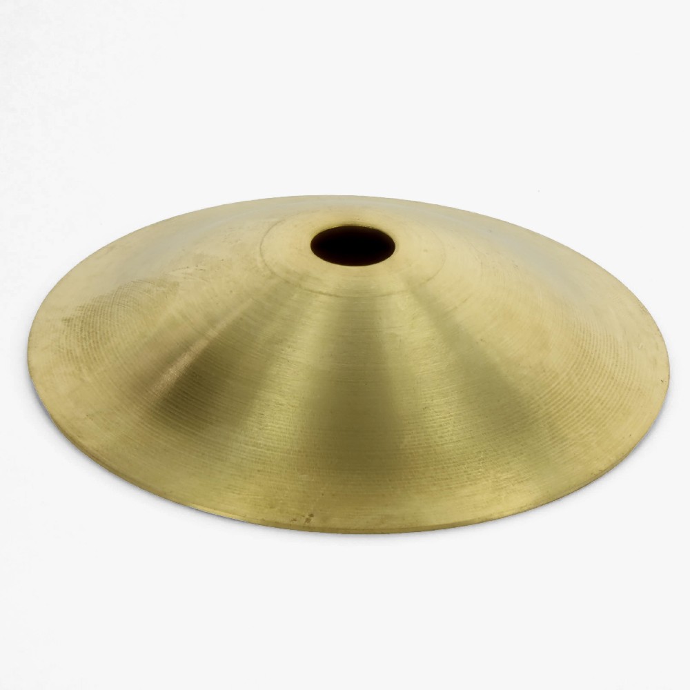 3-1/8in Diameter - Turned Brass Plain Bobesche - Unfinished Brass Questions & Answers