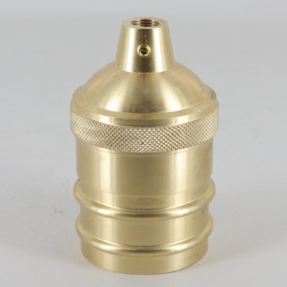 Cast Brass Plain Lamp Socket Cup 1/8ips Threaded Hole and 8/32 Threaded Set Screw Questions & Answers