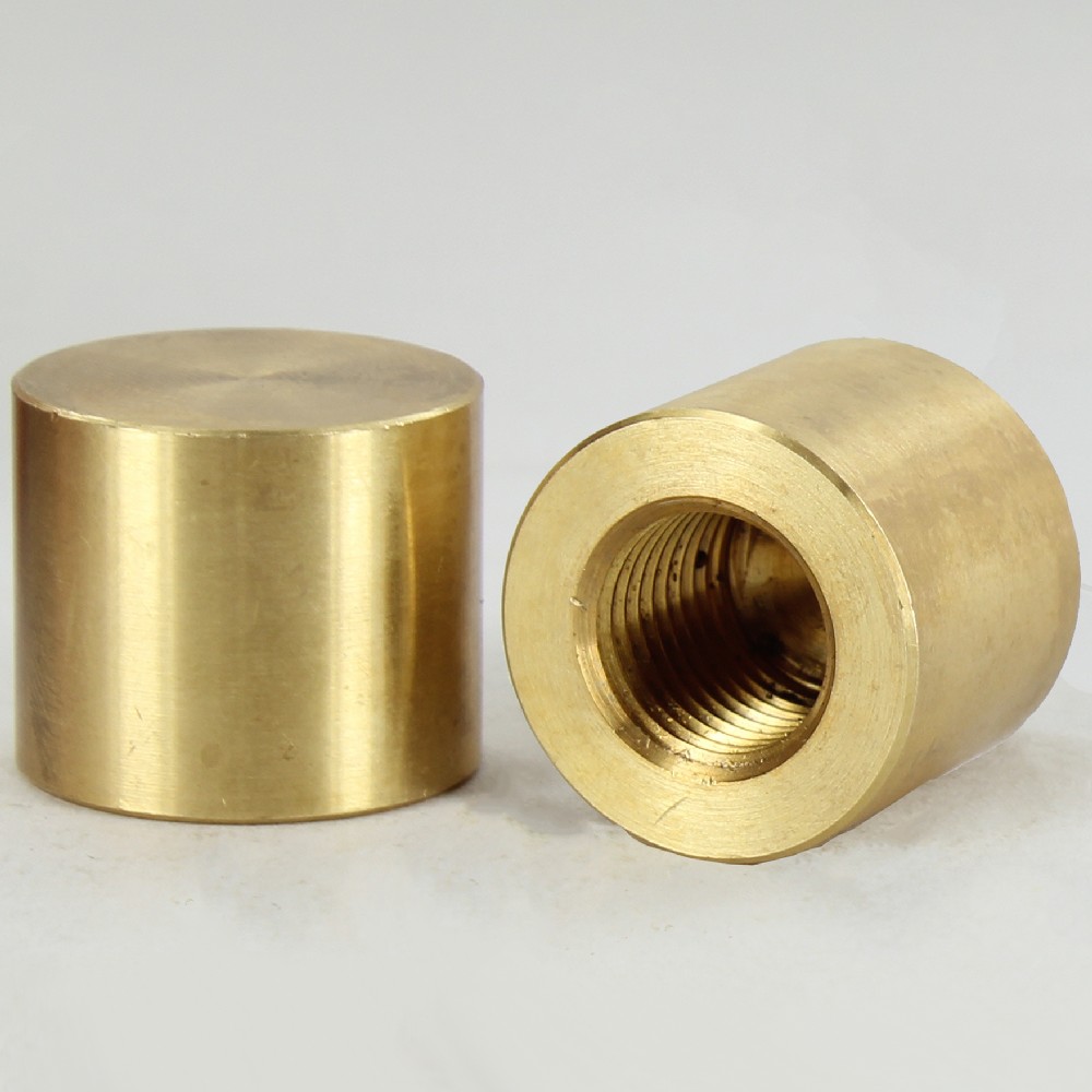 1/4ips - 1in W X 3/4in H Cylinder Finial - Unfinished Brass Questions & Answers