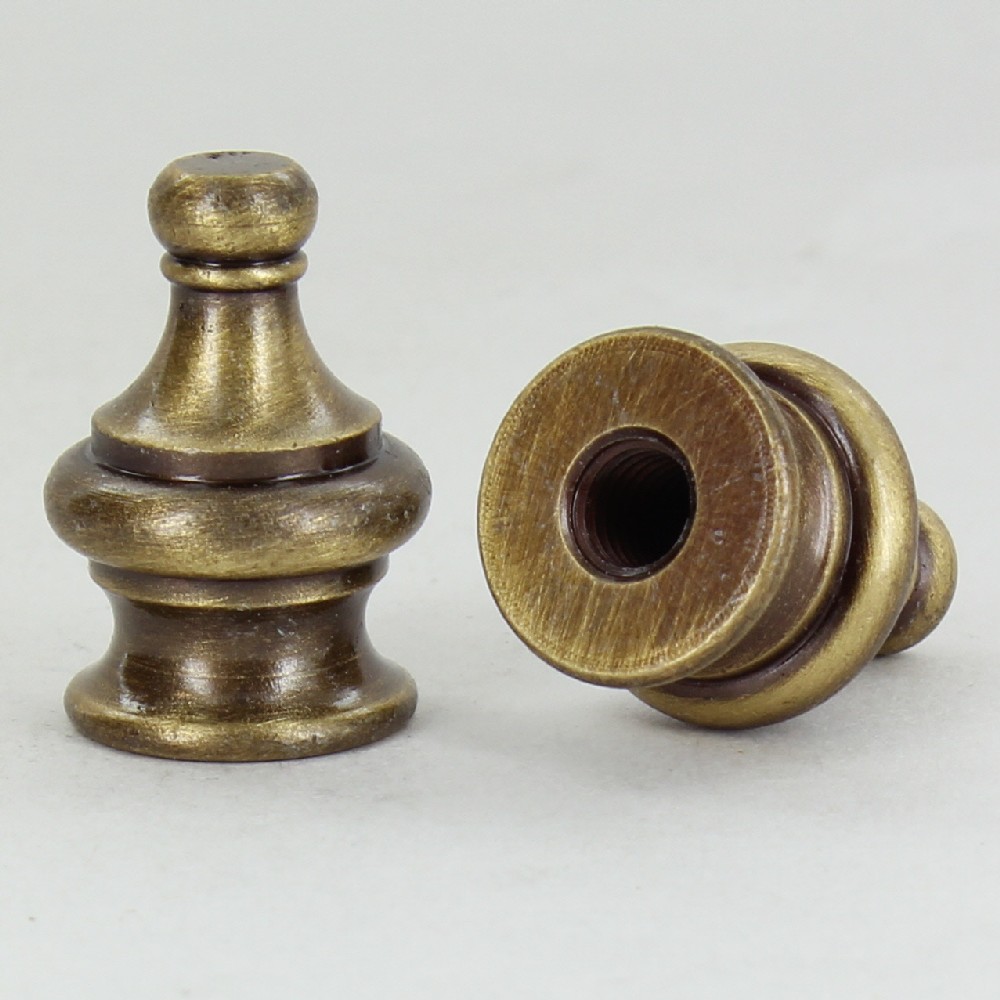 1/4-27 UNF - Pyramid Finial - Antique Brass Questions & Answers