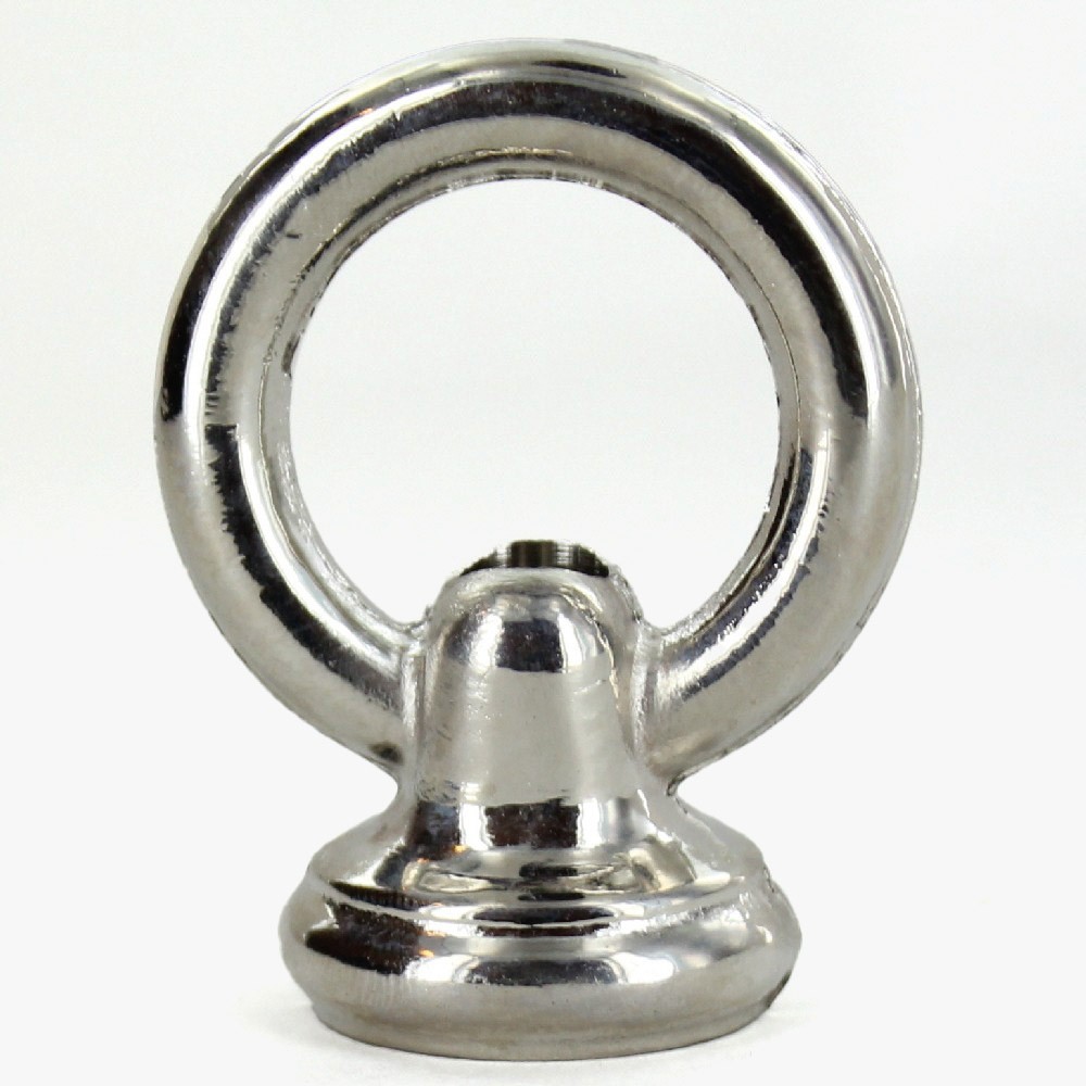 1/4ips - Female Threaded - Brass Heavy Duty Loop with Wire Way - Nickel Plated Finish Questions & Answers