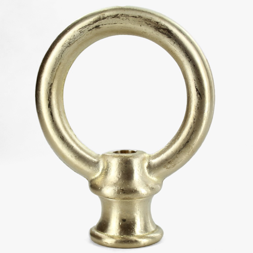 1/2ips. - Female Threaded - Brass Loop with Wire Way - Unfinished Brass Questions & Answers