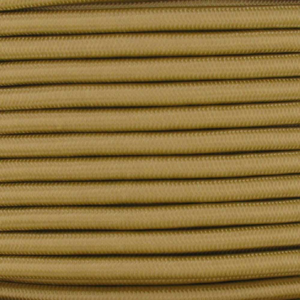 18/3 SJT-B Gold Nylon Fabric Cloth Covered Lamp and Lighting Wire. Questions & Answers