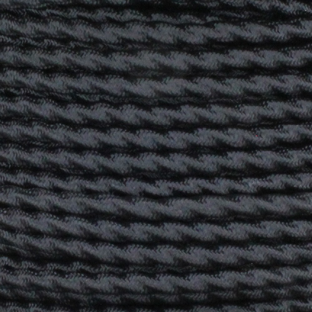 Black 18/3 Bungalow Style Twisted AWM Wire with Fabric Cloth Over braid. Questions & Answers