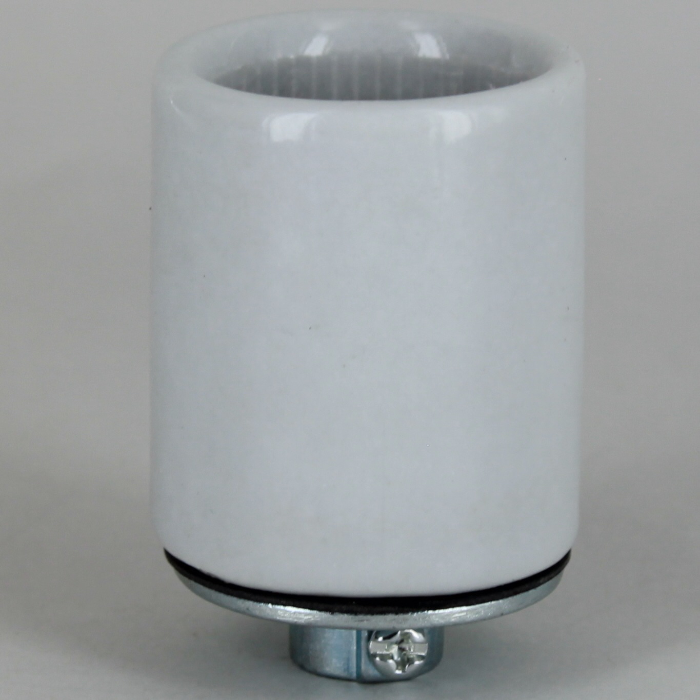 E-26 Base Porcelain Lamp Socket - Damp Location Rated - White Questions & Answers