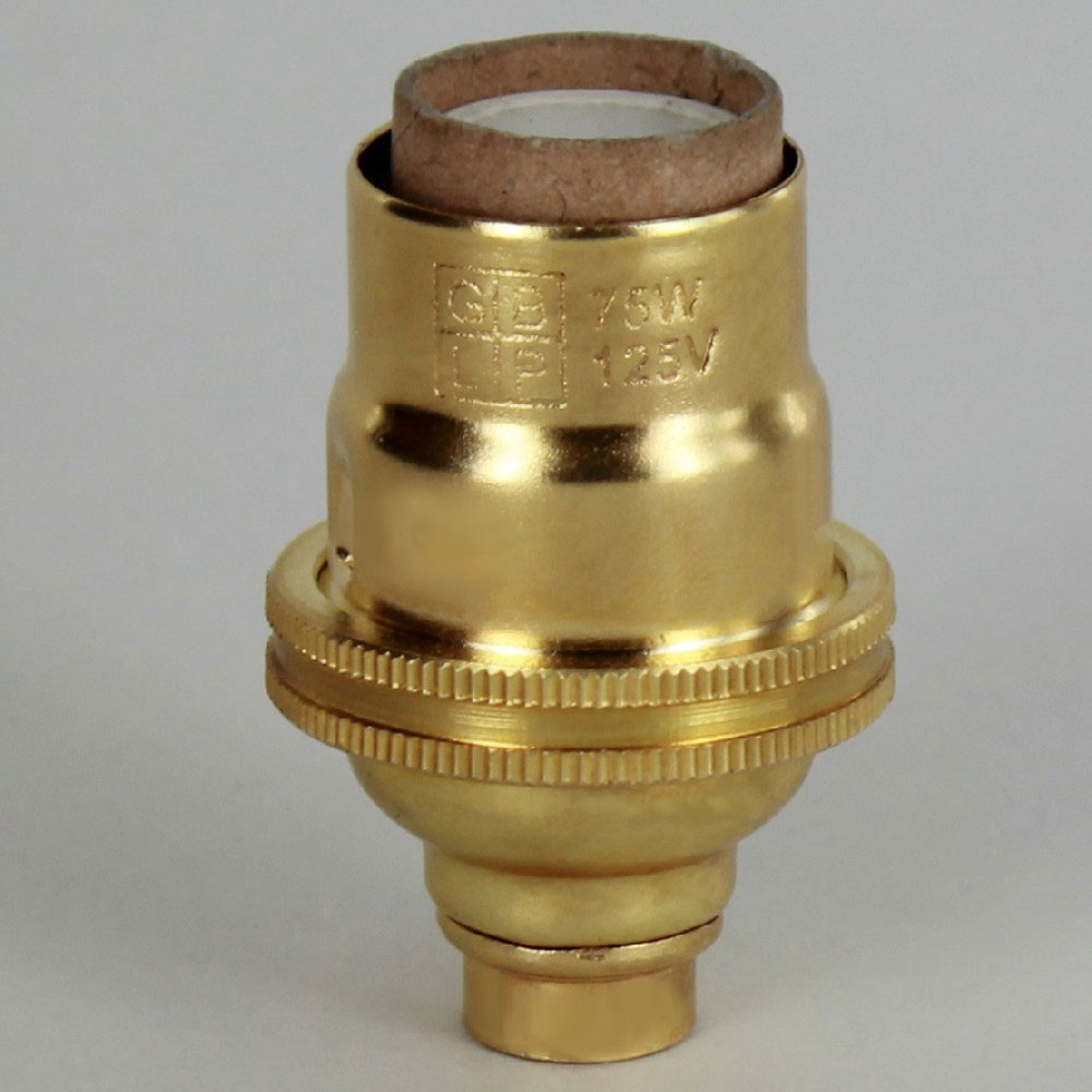 E-12 Socket with Porcelain Interior - Unfinished Brass Questions & Answers