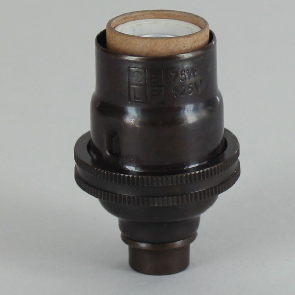 E-12 Socket with Porcelain Interior - Antique Bronze Finish Questions & Answers