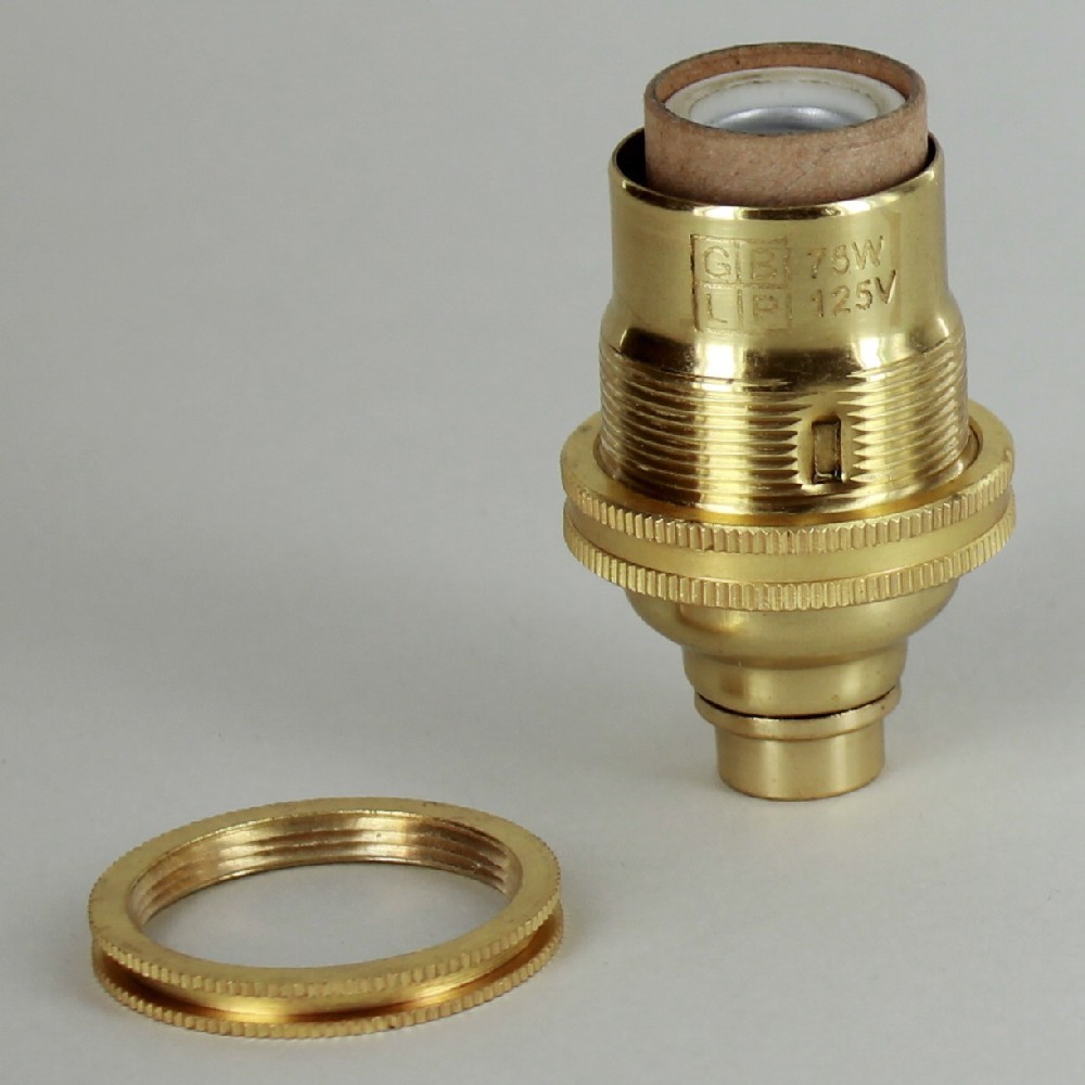 Do you know the threading specs of the 1-1/16” section of the socket that the captive ring screws onto?