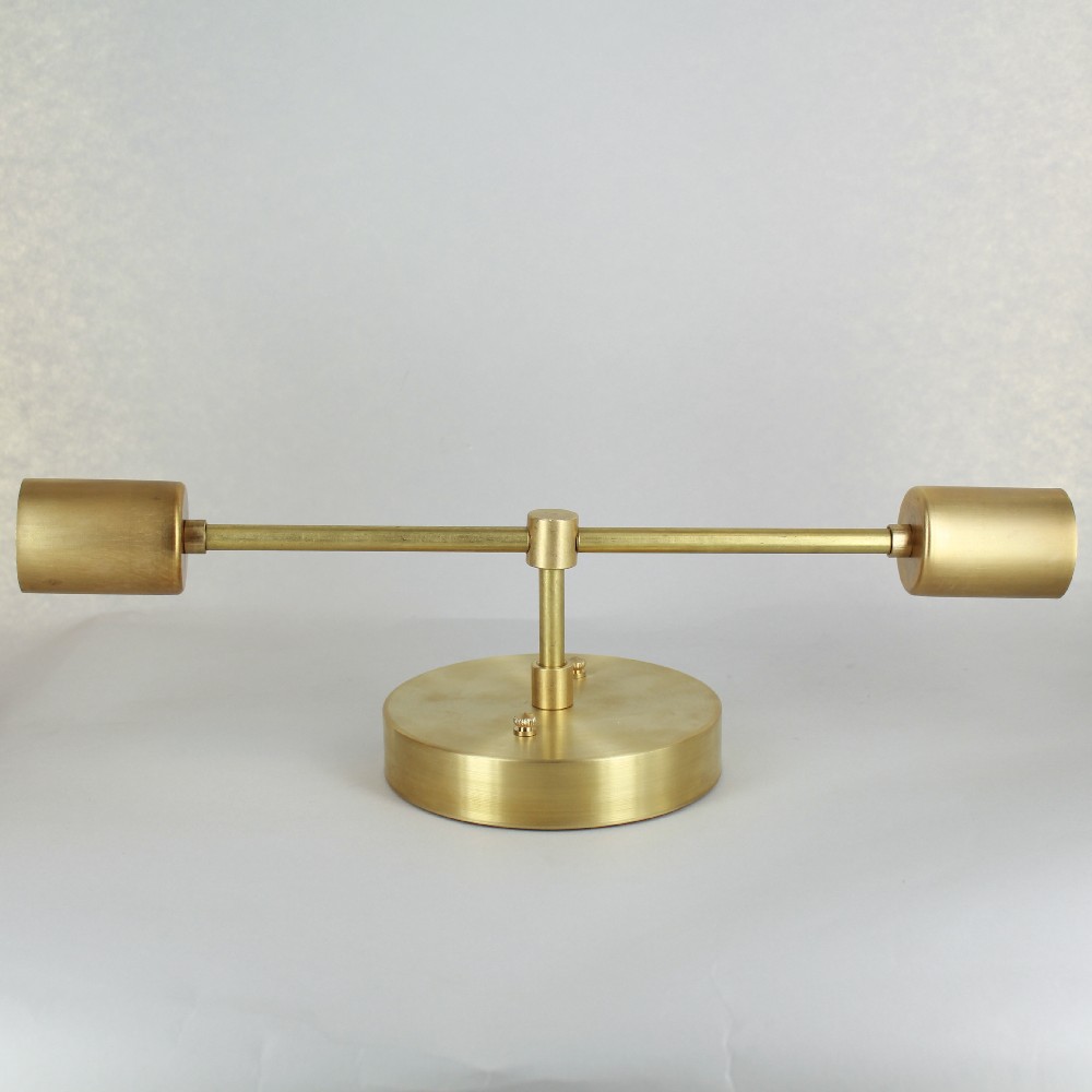 All Brass Version - DIY Bigger-Than-The-Three-of-Us - Two Light Wall Sconce Kit - Done Correctly! Questions & Answers