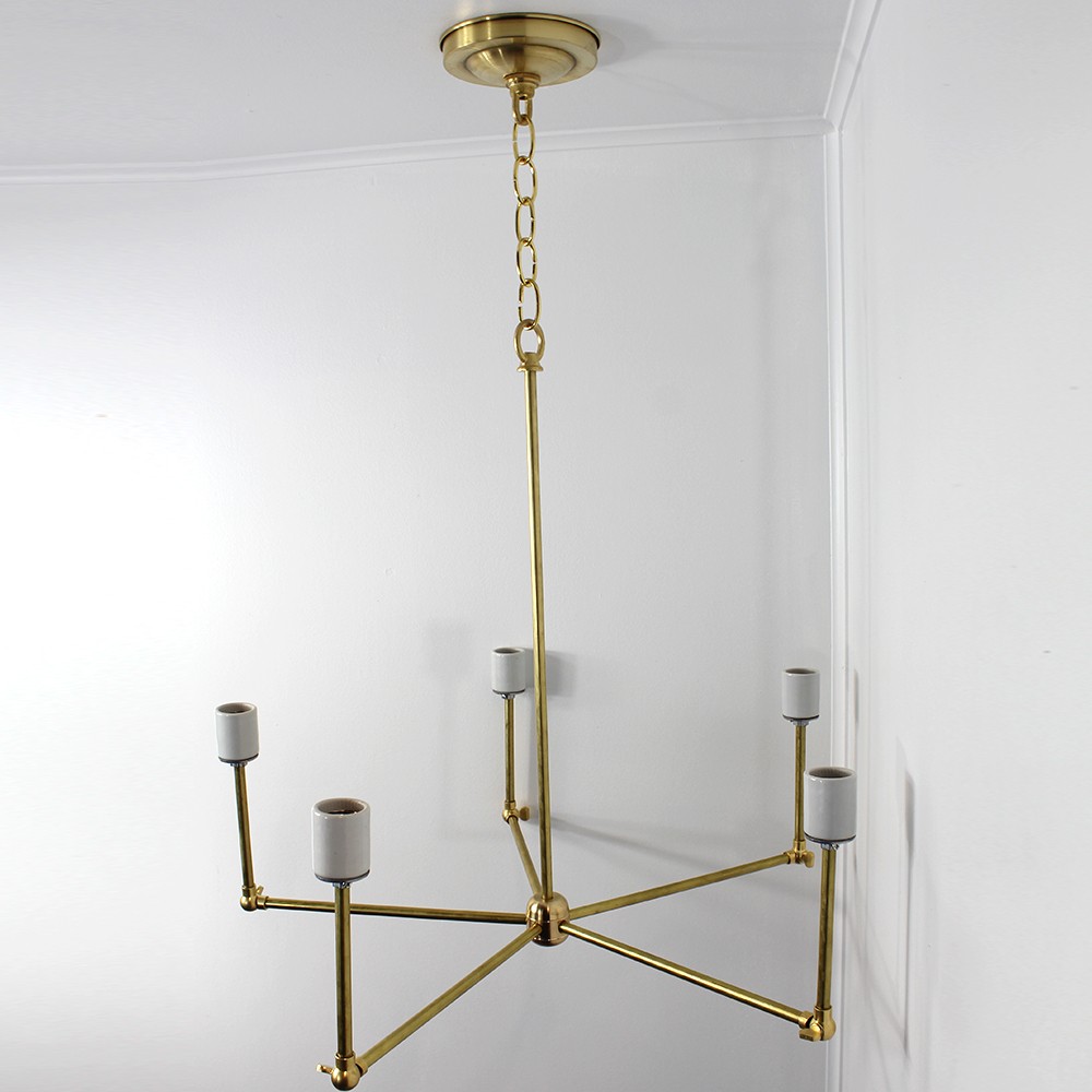 K1 Chandelier Kit- Unfinished Brass Questions & Answers