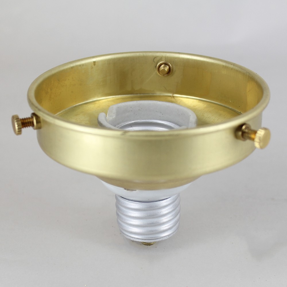 3-1/4in. Screw In Brass Holder With Porcelain Two Piece E-26 Screw-in Adaptor Questions & Answers