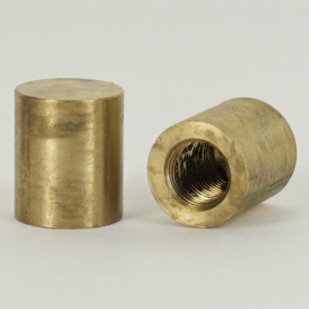 1/8ips - 5/8in W x 3/4in Tall Cylinder Finial - Unfinished Brass Questions & Answers