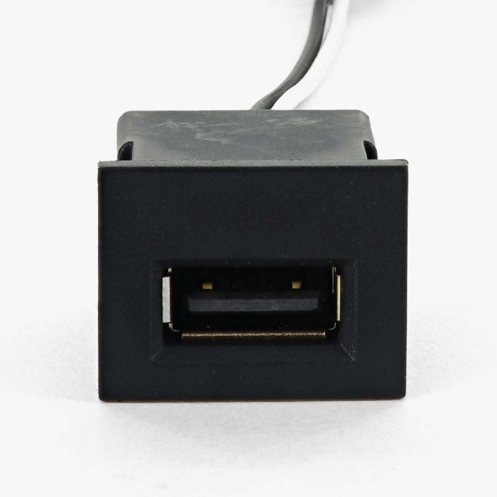 Single USB Outlet inline lamp outlet - Black Questions & Answers