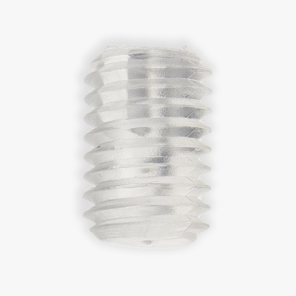 3/8in Long - M7 Threaded Dowell set screw for use with BG508 Series Strain Reliefs - Clear Questions & Answers