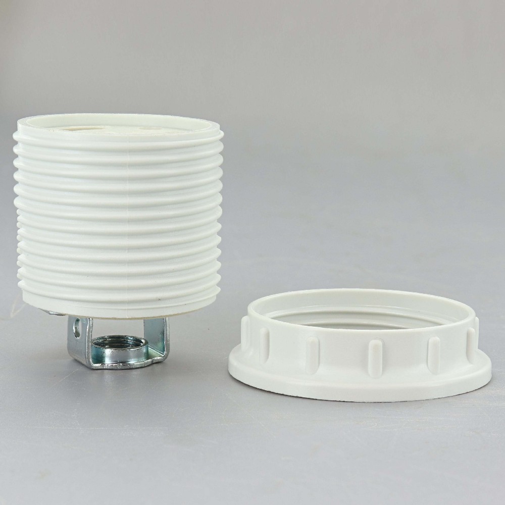 GU24 CFL Lamp Threaded Body and Ring Socket with 1/2in Height Hickey Questions & Answers