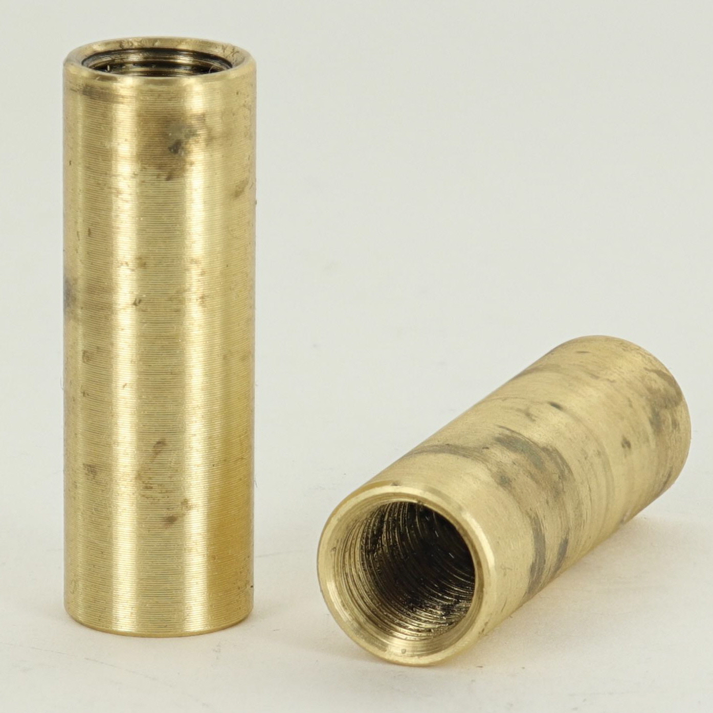 1-1/2 in. x 1/8ips Threaded Brass Neck Coupling - Unfinished Brass Questions & Answers