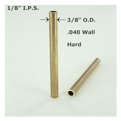 1/8ips. Smooth Hard Unfinished Brass Tubing Questions & Answers