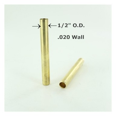 1/2in. Smooth Hard Unfinished Brass Cover Tubing for 1/8ips. Pipe Questions & Answers