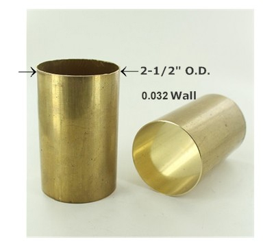 2-1/2in. Smooth Hard Unfinished Brass Tubing Questions & Answers