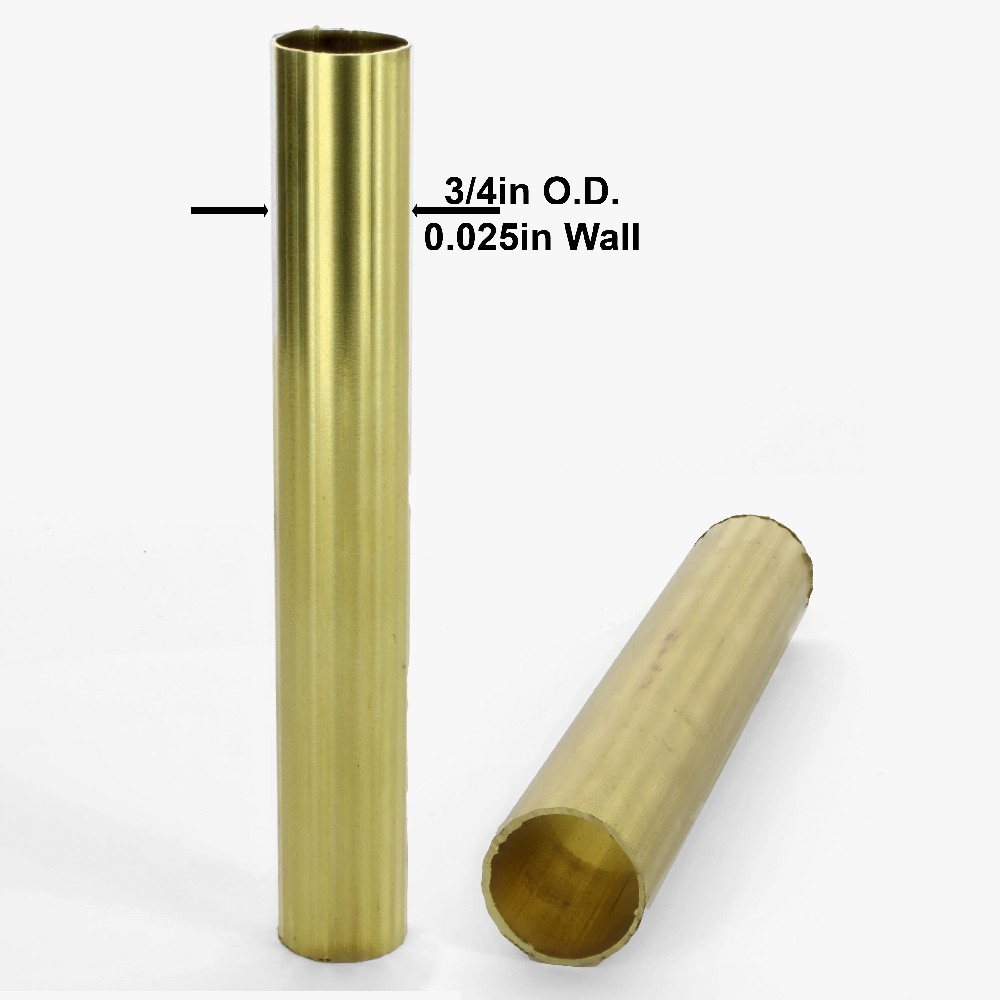 3/4in Reeded Unfinished Brass Tubing Questions & Answers