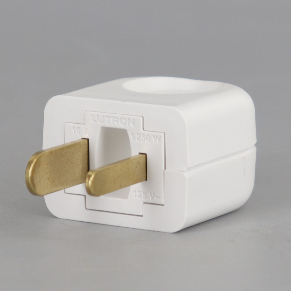 Architectural Replacement Plug for use with Lutron Dimmable Receptacles - White Questions & Answers